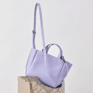 Ampersand As Apostrophe Micro Tote- Lilac
